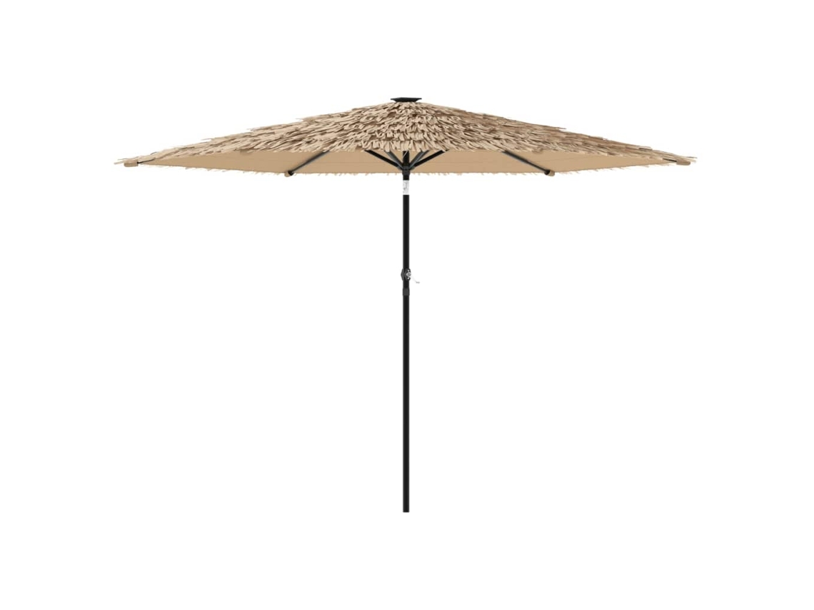 Guarda-sol de jardim VIDAXL Marrom (288x288x225 cm)