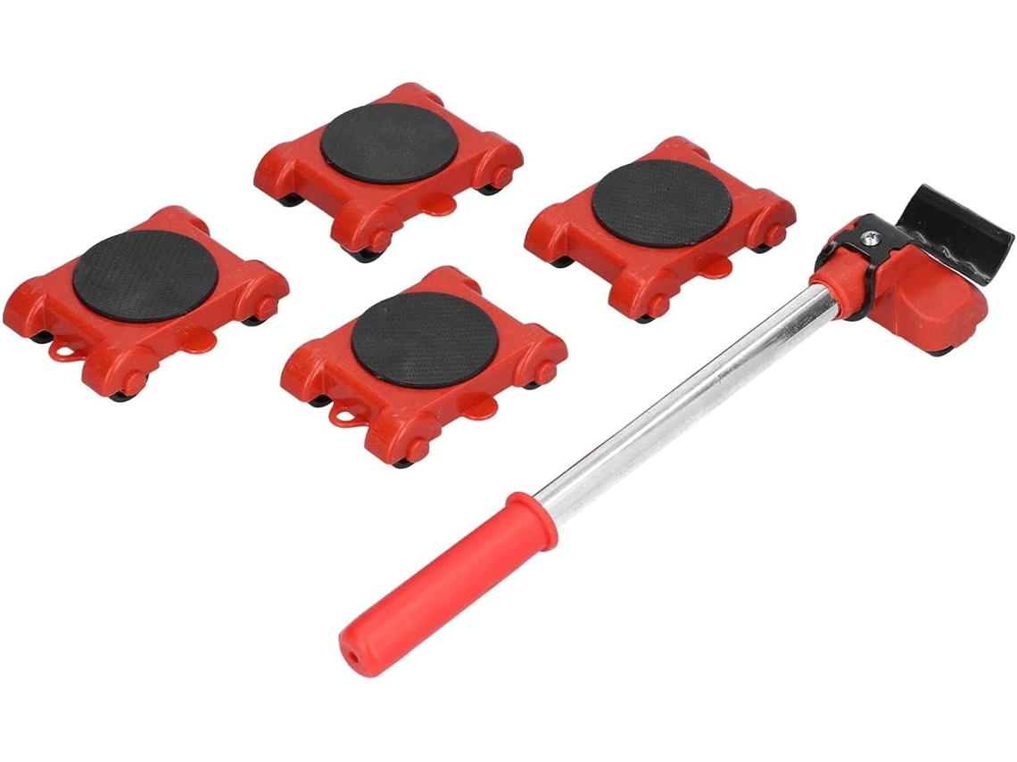 Kit genérico para movimentação de móveis Wefenad, elevador de eletrodomésticos Easy Mover com 4 rodas, kit de elevação