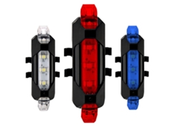 3 Luzes Traseiras de Bicicleta BRILVIBERA