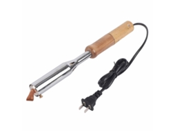 Ferrolho de Solda Elétrica 150w com Ponta de Cunha e Cabo de Madeira Ferramenta Útil S/MARCA