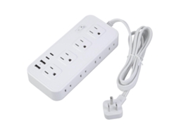 Extensão Elétrica Com Múltiplas Tomadas Para Ligar Todos Os Seus Dispositivos Com Segurança. Olysi Shop