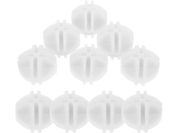 Conjunto de 10 Conectores Plástico Branco GOKOCO