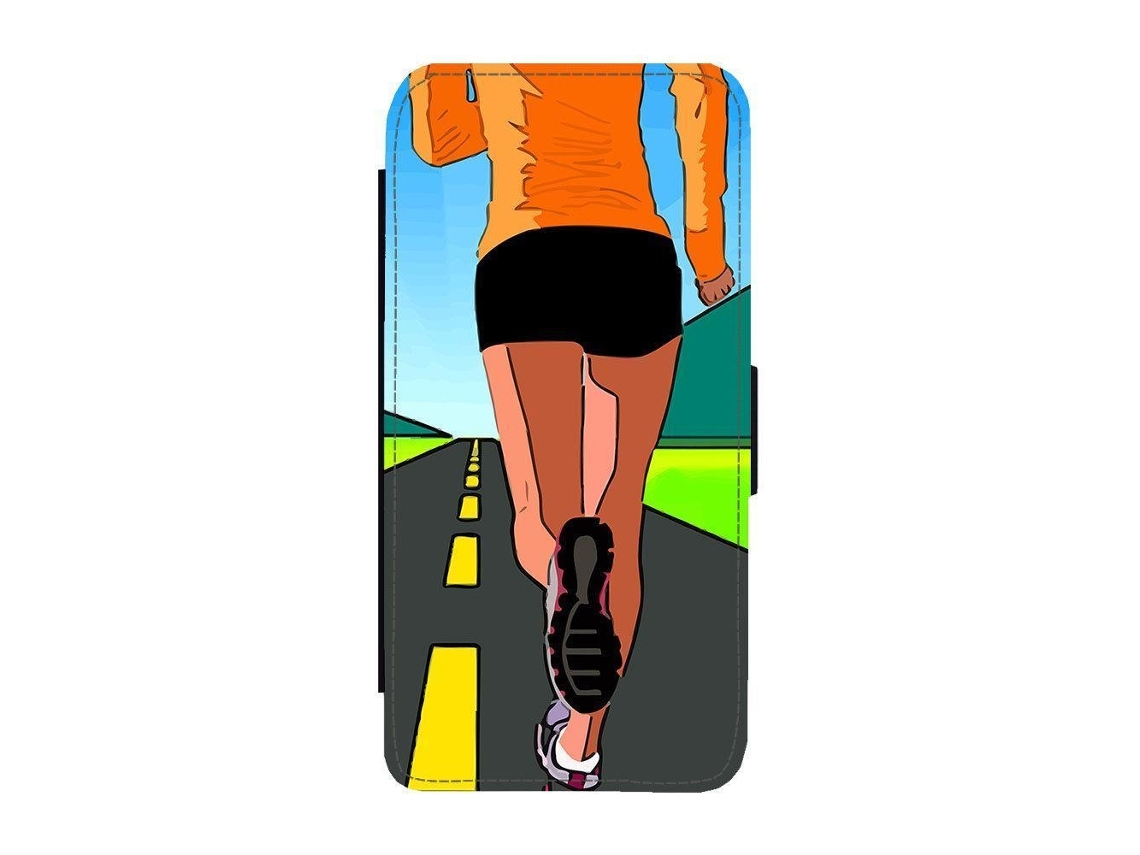 Capa Flip Para Iphone 17 Com Tema De Corrida