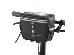 Bolsa Para Guiador De Bicicleta, Bolsa Para Scooter Elétrica À Prova D'água 3l Com Tela Sensível Ao Toque Tpu, Bolsa Para Armazenamento Fron