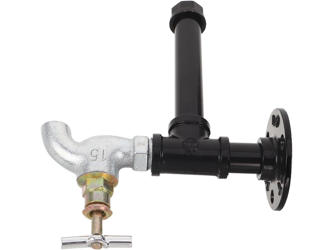 Puxadores De Ferro Preto Estilo Industrial Vintage Healifty Para Armários Cozinha E Portas Celeiro, Resistentes E