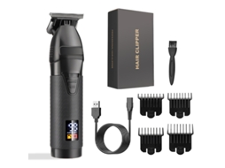 Máquina Cortar Cabelo Recarregavel S9 HENTEN HOME Preto