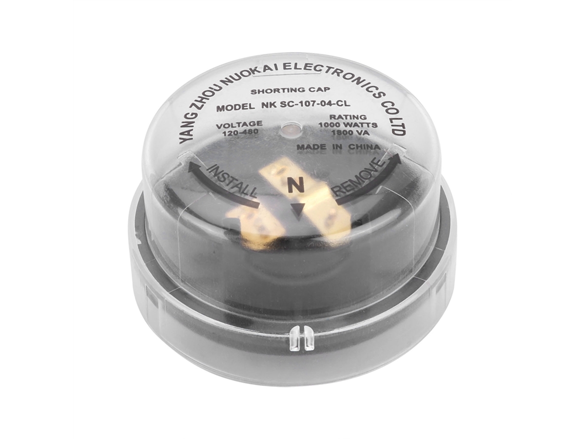 Capacete Curto-circuito Tomada Photocell Twistlock 1000w 120-480v