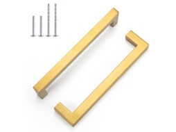 Manga do Armário Dourado 128mm 10 Peças S/MARCA