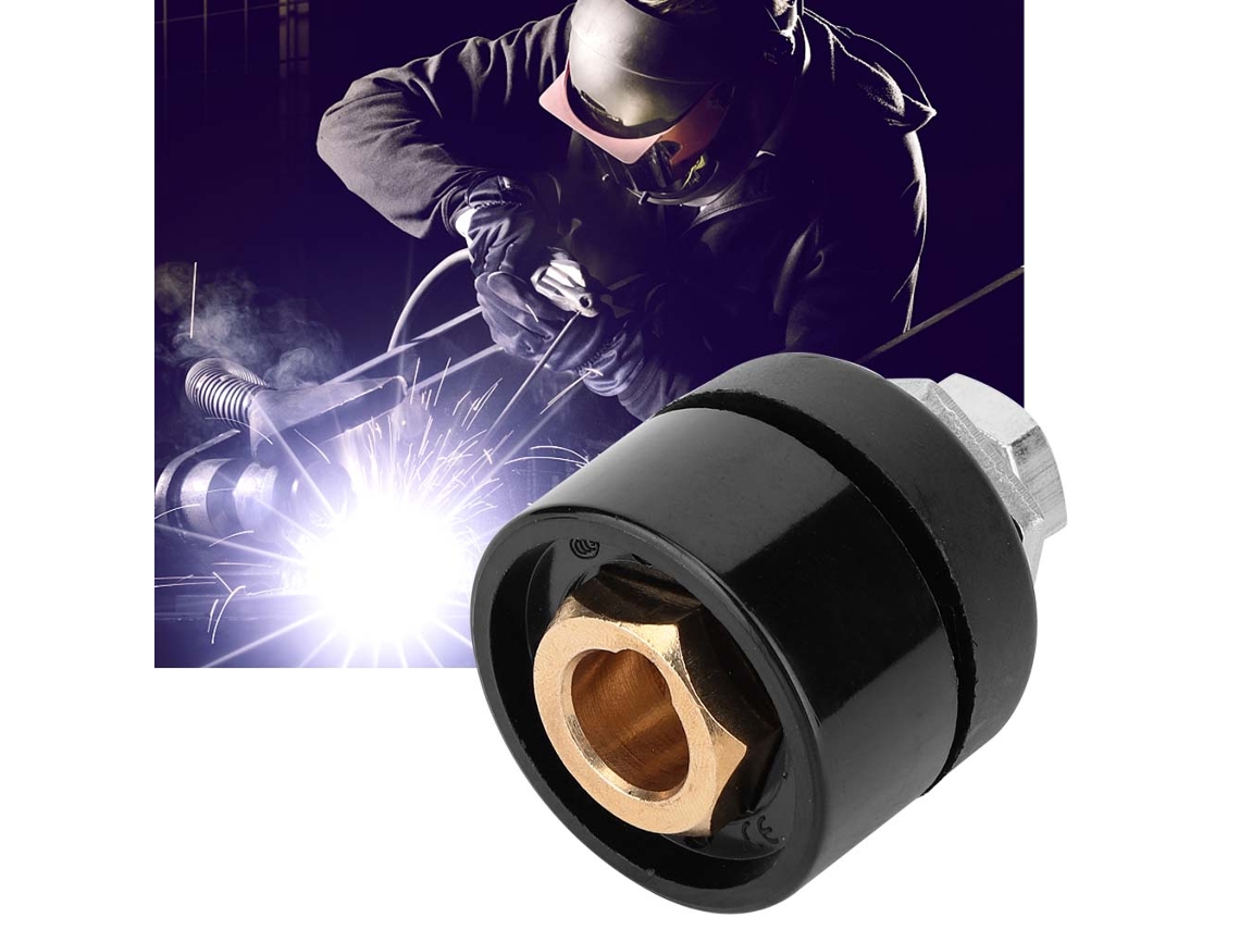 2 Peças Conector Rápido De Cabo De Solda De Cobre Estilo Europeu 200-400a Dkz (35-50)