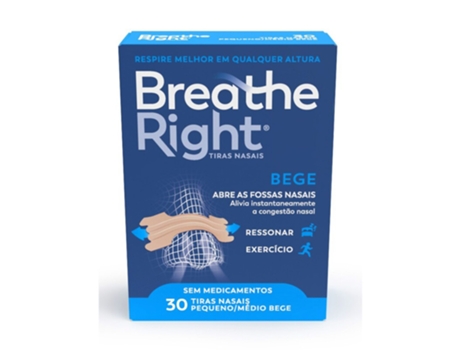 Tiras Nasais Breathe Right Pequenas/médias