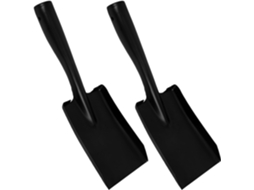 Conjunto de 2 mini pás Topbathy para cinzas, lixo, limpeza
