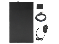 Enclosure De Disco Rígido Usb3.0 Para Ssd Hdd Sata De 2,5/3,5 Polegadas Com Aceleração Uasp Plugue Do Reino Unido