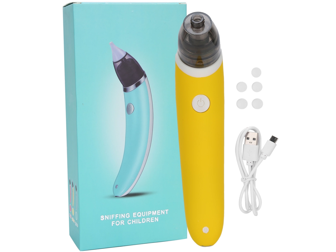 KOFIHETY Aspirador Nasal Elétrico Para Bebê Limpeza De Muco Dispositivo De Sucção