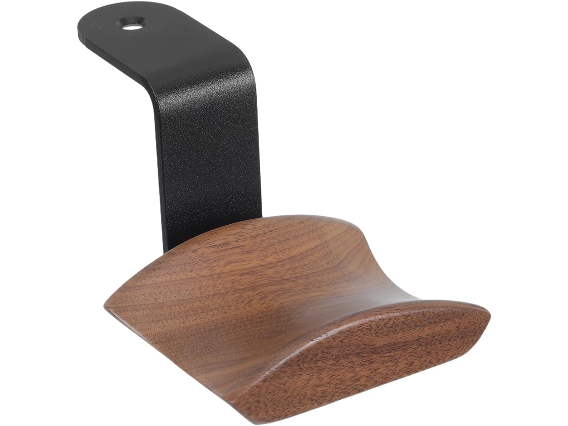 Zerodeko Support Casque Audio Mural En Aluminium Et Bois, Robuste Et Gain De Place, Design