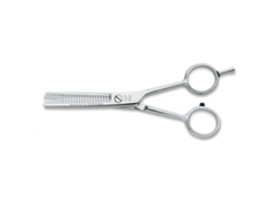 Tesoura de desbaste para cabeleireiro, 3 lâminas, 14 cm - 5,5"