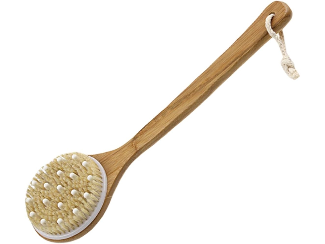 Escova De Banho Mipcase Com Cerdas Longas E Cabo 40cm, Esfoliante E Antiderrapante Para Homens Mulheres