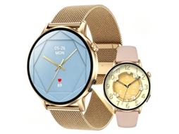 Smartwatch Ohpa G34 Dourado (1.32'' - Bluetooth - Android E Ios)