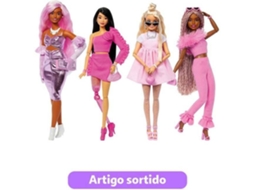 Boneca Barbie MATTEL Fashionista Deluxe (Outlet Caixa Aberta - Envio Aleatório - Idade Mínima Recomendada: 4 Anos)