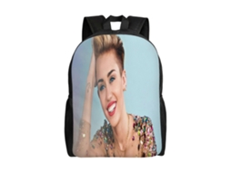 Mochila De Estudante Miley Cyrus T1758, Durável E Leve, Com Alças Impermeáveis ​​e Respiráveis. N1758 Olysi Shop