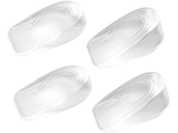 Palmilhas De Gel Bestyash Para Calcanhar, Aumentam A Altura, 2 Pares, Absorvem Impacto E Distribuem A Pressão