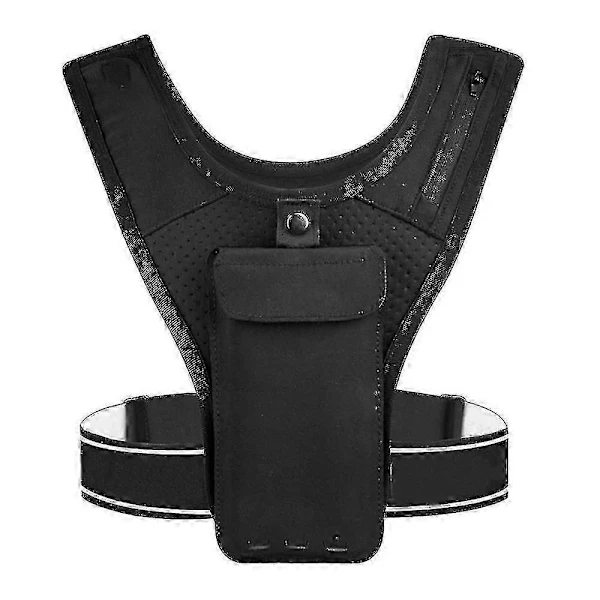Colete para Treino e Corrida com Suporte para Celular BRILVIBERA