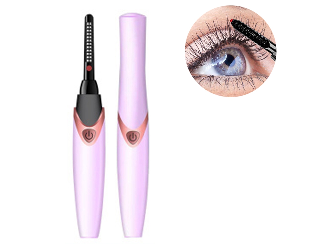 Curvador De Cílios Com 10 Peças De Almofadas De Reposição, Pinça Profissional Para Curvar Cílios Femininos Slowmoose