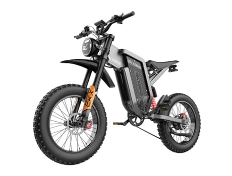 Bicicleta Elétrica Ekxbike X21 2000w 48v 35ah Velocidade Máxima De 55km/h Autonomia Máxima De 150km Freios Hidráulicos Amortecedor Hidráulico
