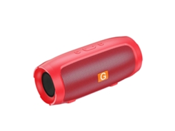 Caixa de Som Bluetooth Portátil EOOCOO com luz RGB
