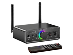 Transmissor E Receptor Bluetooth 5.3 2 Em 1, Adaptador De Áudio Sem Fio Para Tv/pc/fone De Ouvido/karaokê/sistema De Som Doméstico.