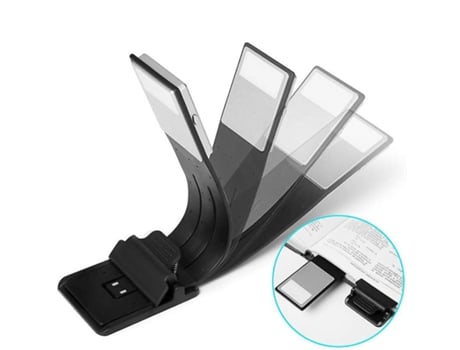 Lâmpada de Livro MMINGY Led de Leitura com Clipe e Regulável