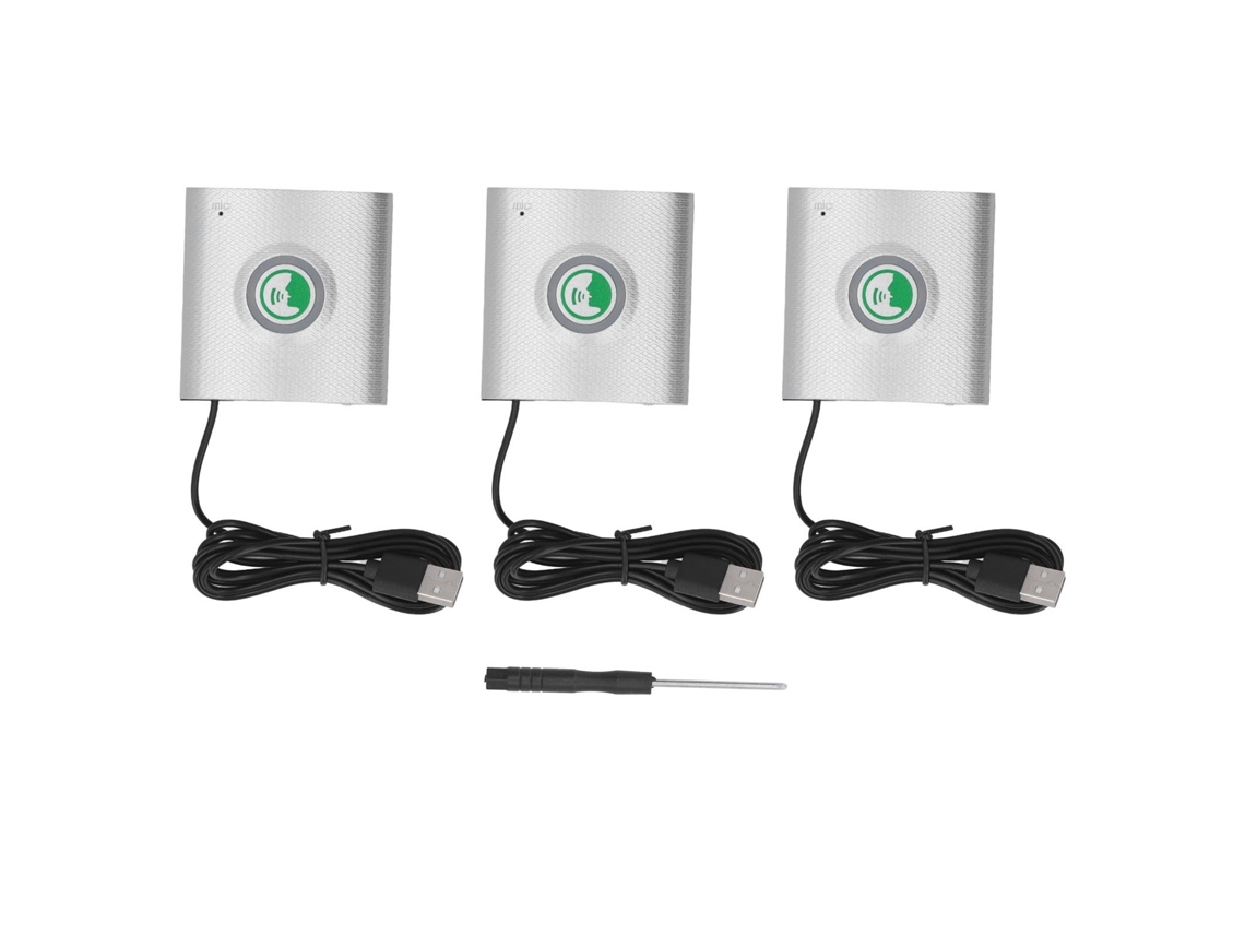 Sistema de Campainha Intercomunicador Voz Bidirecional Sem Fio Longo Alcance 310g 15x14x7cm | S/MARCA