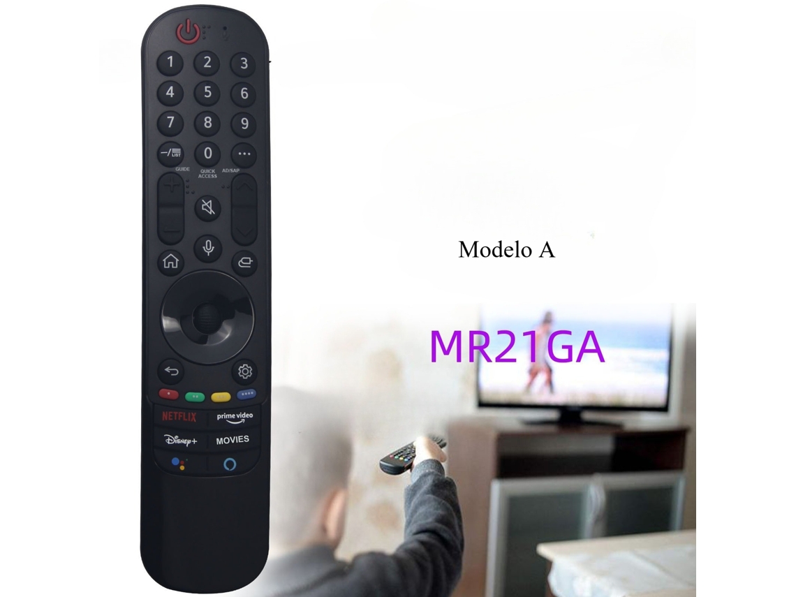 Comando de TV para LG Mr21ga modelo A com controle por voz e air mouse XIAOMOYU