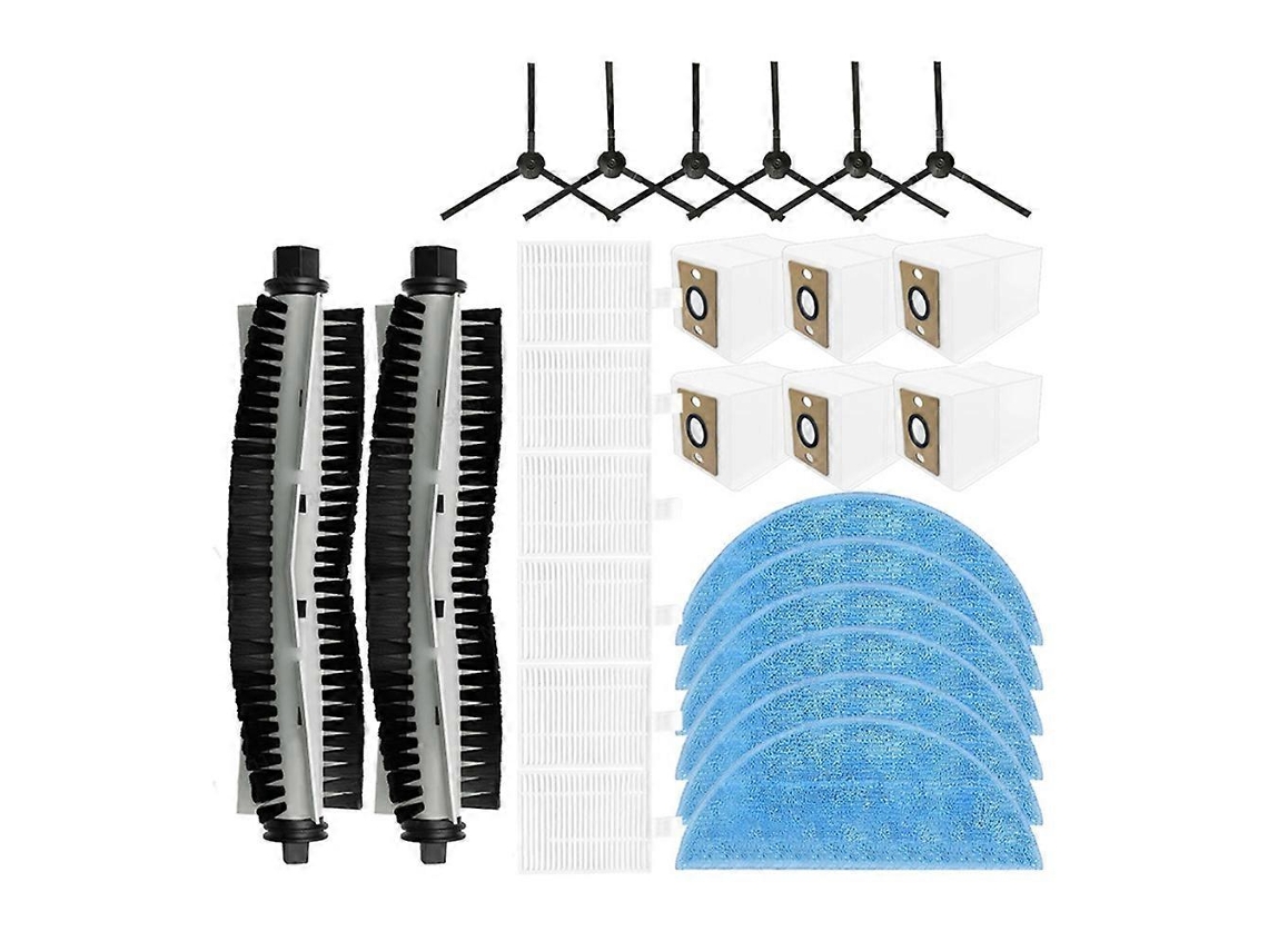 Kit De Peças De Reposição Laváveis Para Acessórios Do Ilife A30 Pro: Escova Lateral Principal, Filtro Hepa, Saco De Pó, Pano De Limpeza._ptg