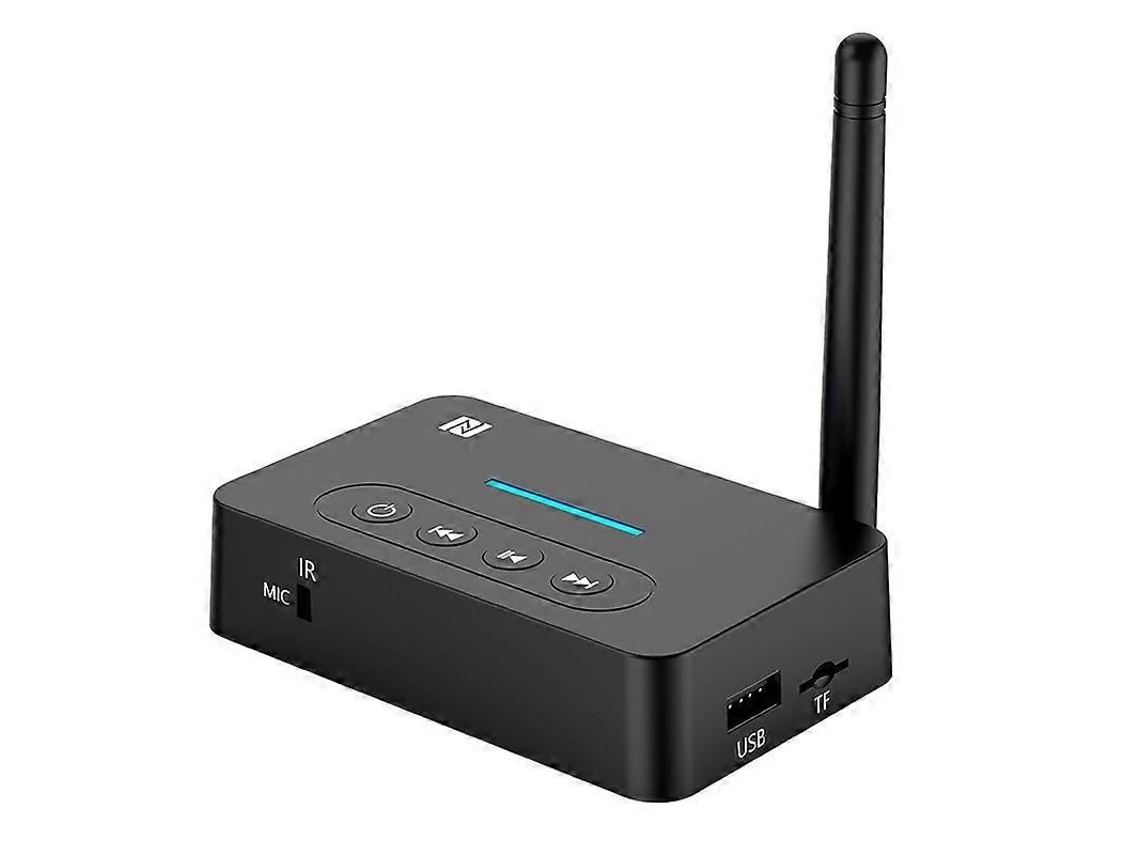 Adaptador Bluetooth D9 2 Em 1 Para Carro, Receptor E Transmissor De Áudio Bluetooth Tradicional Com Nfc Para Música.