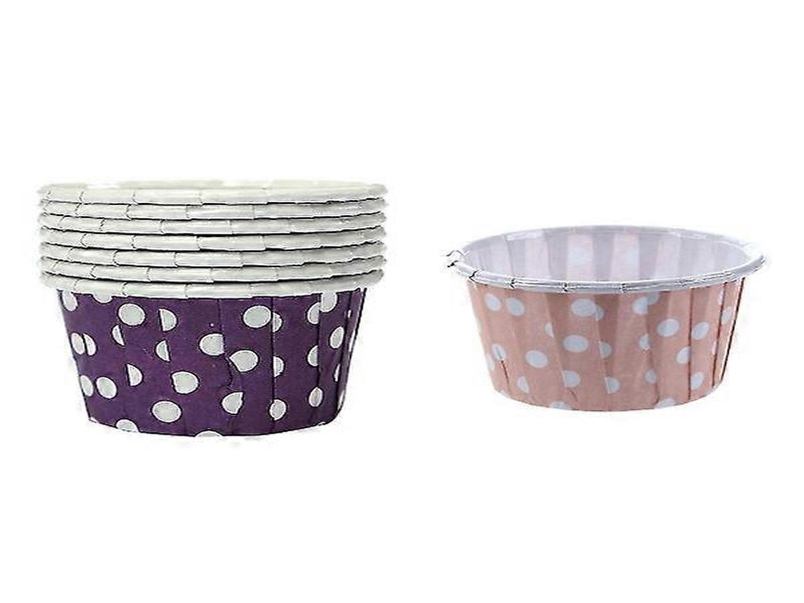 Lurelia Caixas De Papel, 100 Formas, Rosa, Para Bolos E Doces