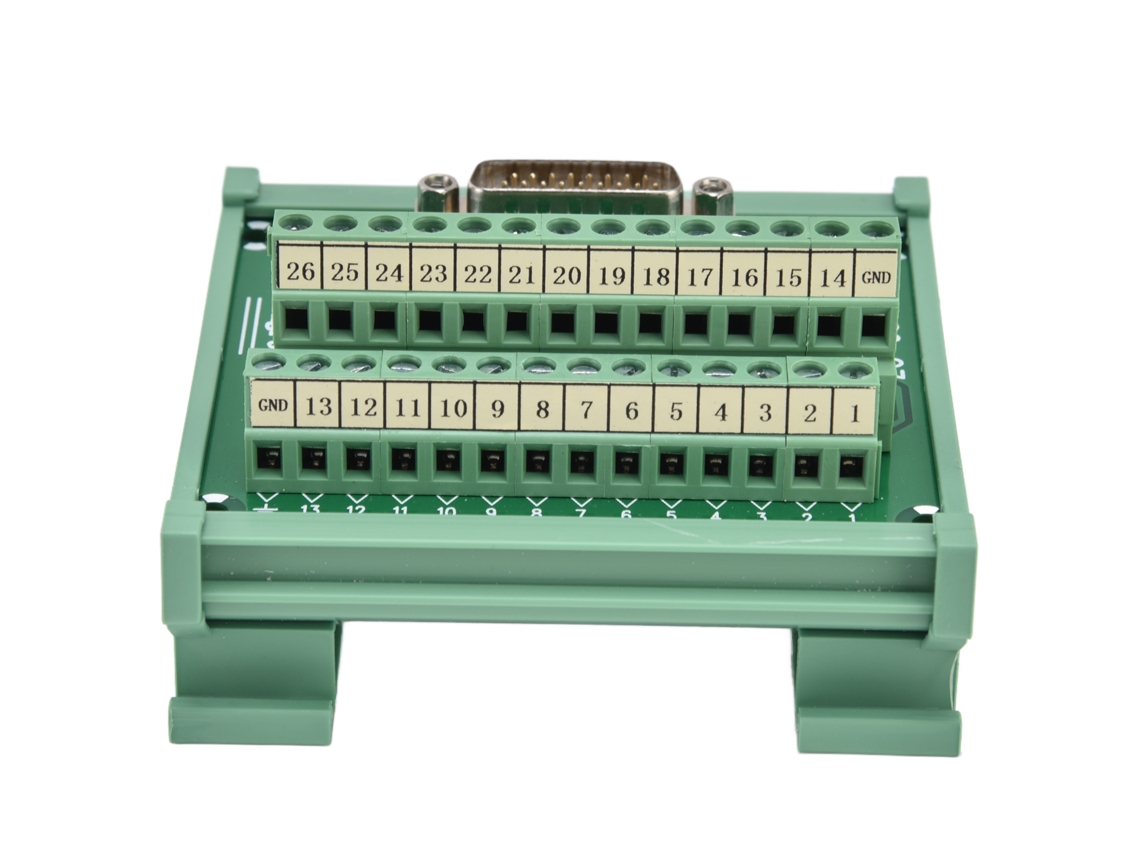 Bloco De Terminal Módulo Pcb Com Pinos De Cobre, Adaptador De Quebra-circuito, Dc 60v 0,8a