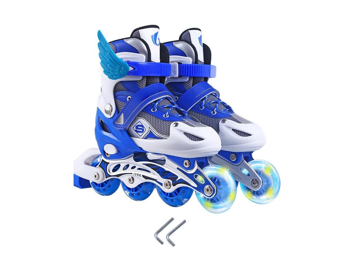 Roller Skates (flash Adjustable) Yuexinghui Children's And Adult Inline Skates For Men And Women