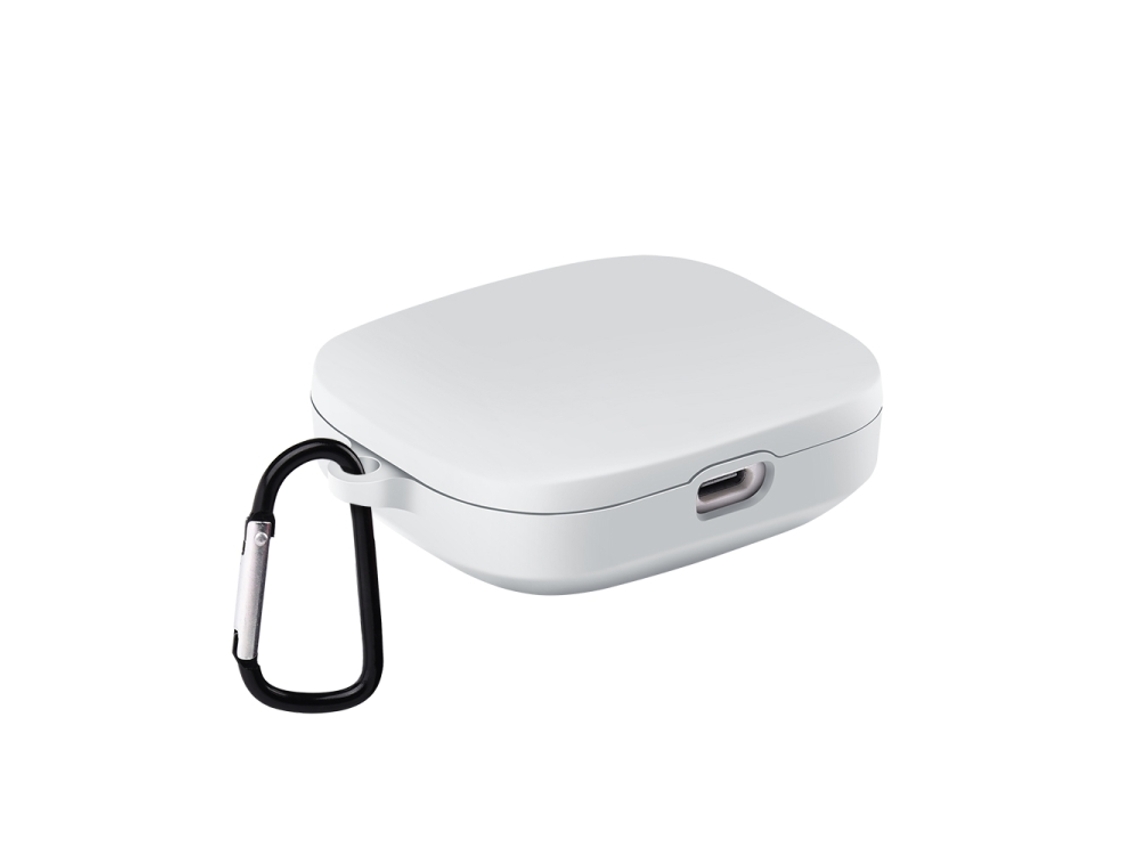 Capa Protetora Halinuia Tpu Anti-choque Modelo Rb5 (compatível Redmi Buds 5, Estrutura Flexível Com Gancho)