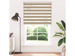 Cortina de Zebra - Persiana 140x200 Cm Largura do Tecido 135,9cm Poliéster HARLANV1
