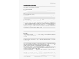 1025201 Formulário De Contrato De Sublocação, A4, 6 Páginas Gokoco
