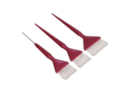 3 Piezas Set De Brochas Para Tinte De Cabello Para Salón Y Hogar