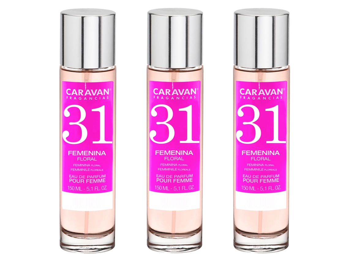 3X CARAVAN Perfume de Homem Nº31 150Ml