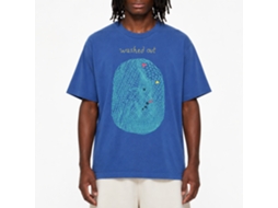 Washed Out Blue Egg T-shirt Unisex Adults Size:m