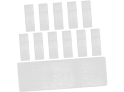 Inoomp Jogo de 12 Filtros de Algodão Laváveis para Fritadeira Elétrica, Compatíveis com Instant Plus. Filtros de CHABERLU