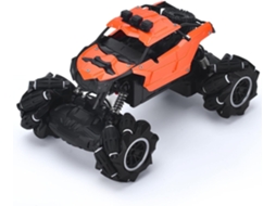 Carro de controle remoto para acrobacias de drift, modelo 765 19, novo, laranja.