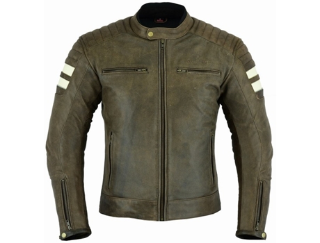 Casaco Motard Cabedal Hades Cafe Racer L GOYAMOTO