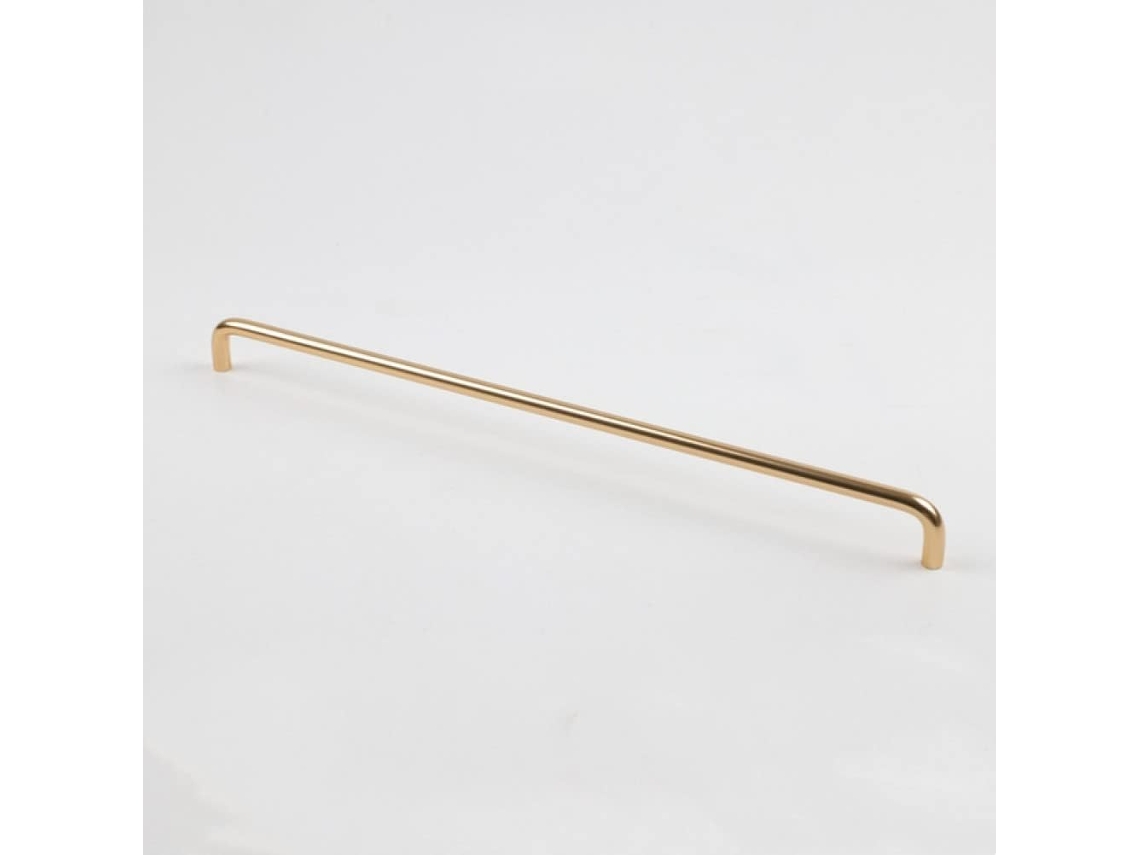 Porta De Alumínio De 522 Mm, Dourada, Puxadores Longos Maciços Youth De 512 Mm Para Guarda-roupa.