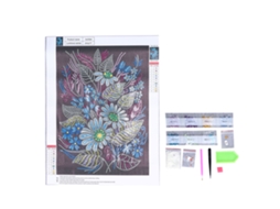 Pintura de Strass 5d Diy Luminosa à Noite para Decoração de Quarto e Lar com Diamantes