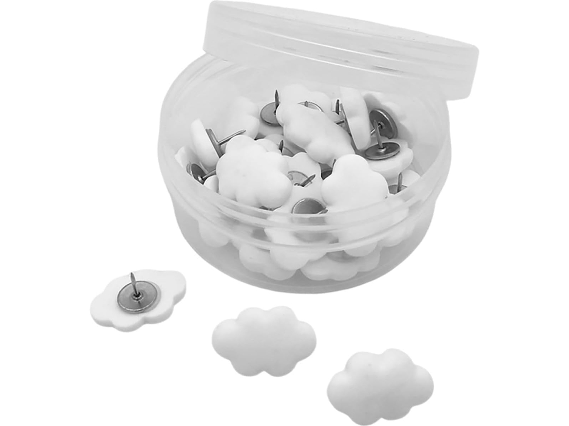 Tachinhas De Resina Criativas Shineofi Para Murais, 30 Unidades, Design Decorativo E Durável Para Escritório Escola