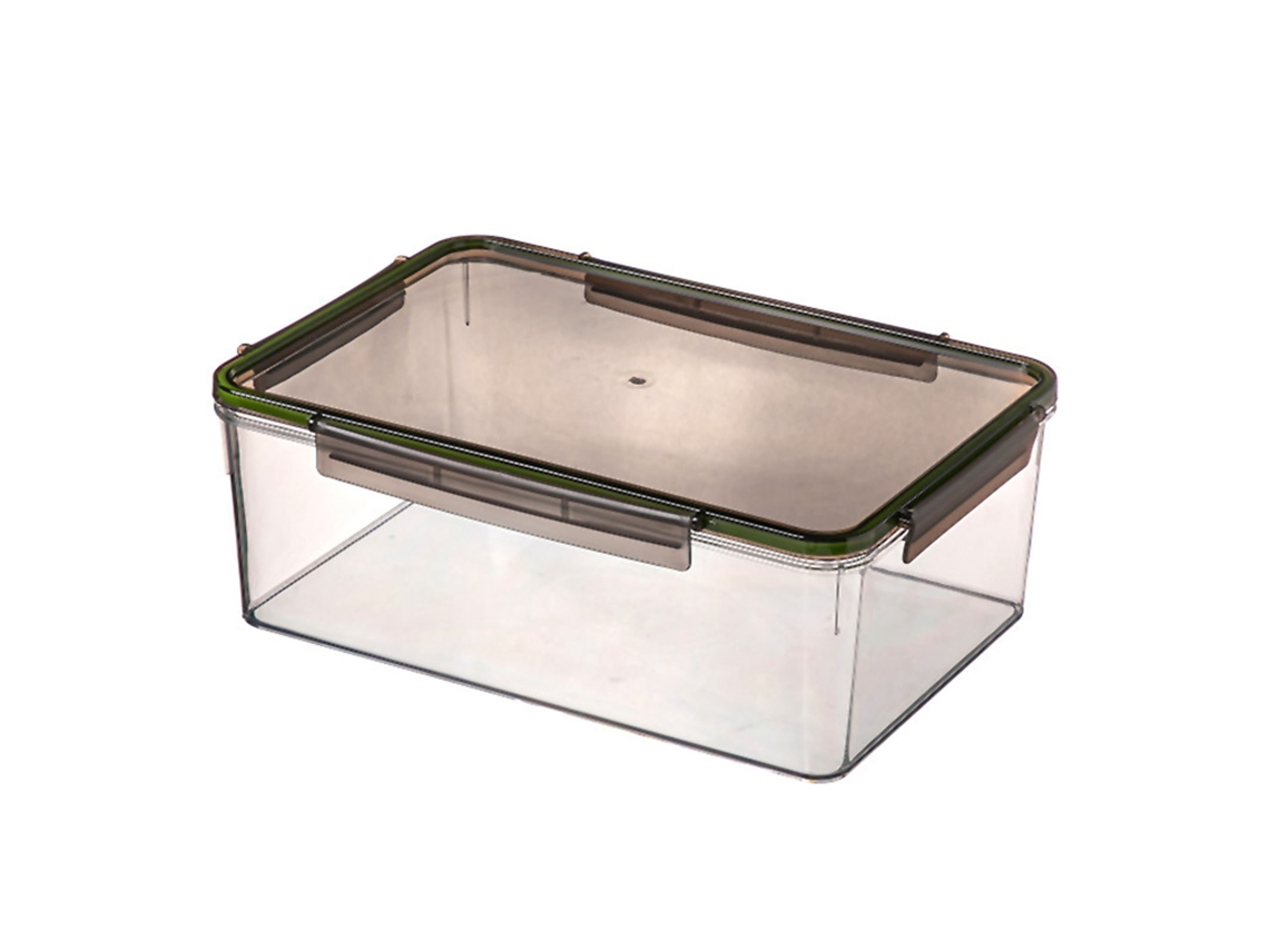 Caixa Hermética para Pepinos em Conserva Pet 5600ml Recipiente de Armazenamento Multifuncional